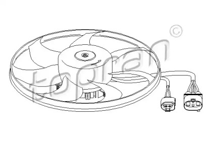 Вентилятор TOPRAN 111 282