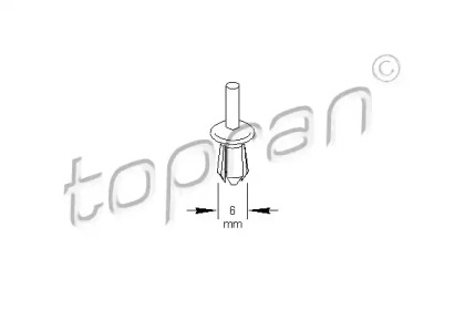 Заклепка TOPRAN 111 110