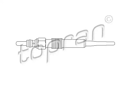 Свеча накаливания TOPRAN 111 215