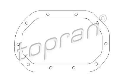 Прокладка, дифференциал TOPRAN 200 513