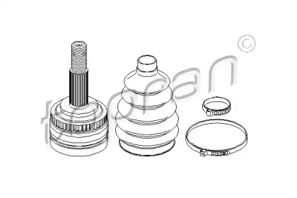 Шарнирный комплект TOPRAN 206 484
