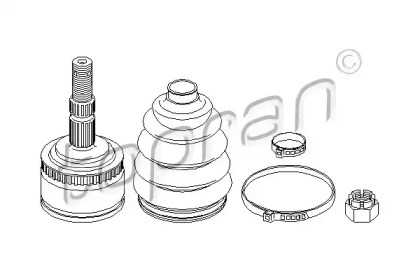 Шарнирный комплект TOPRAN 207 085