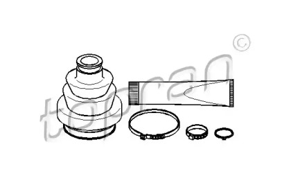 Комплект пыльника TOPRAN 206 217