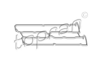 Прокладкa TOPRAN 206 133