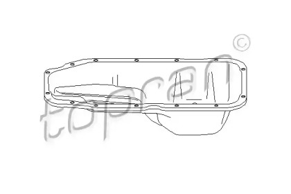 Масляный поддон TOPRAN 205 595