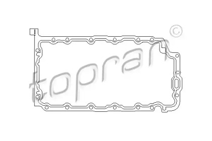 Прокладкa TOPRAN 205 600