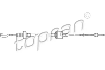 Трос TOPRAN 201 351
