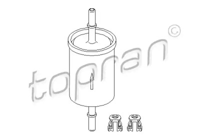 Фильтр TOPRAN 201 622