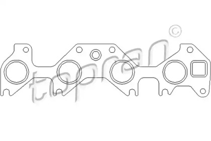 Прокладкa TOPRAN 206 181