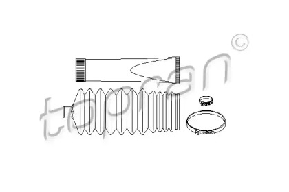Комплект пылника, рулевое управление TOPRAN 201 783