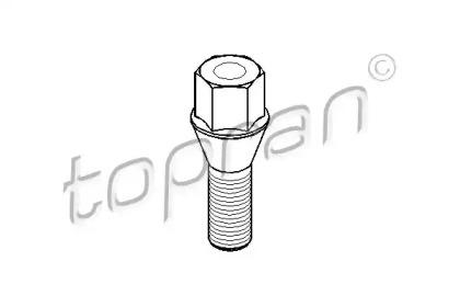 Болт для крепления колеса TOPRAN 201 852