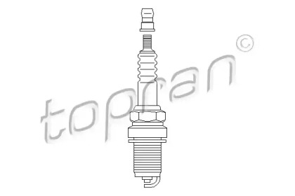 Свеча зажигания TOPRAN 205 040