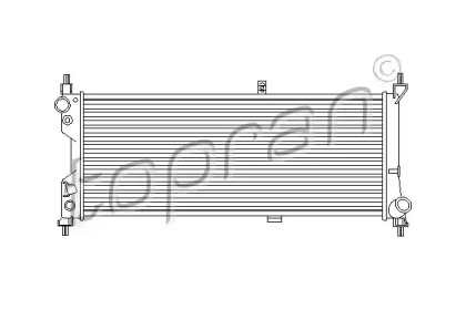 Теплообменник TOPRAN 207 397