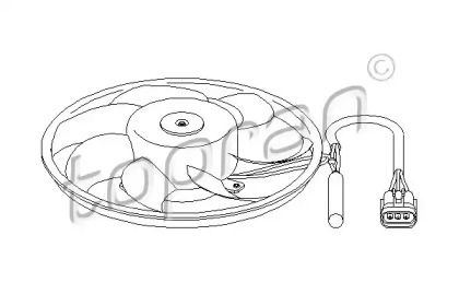 Вентилятор TOPRAN 207 405