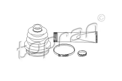 Комплект пыльника TOPRAN 202 425