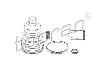 Комплект пыльника TOPRAN 202 428