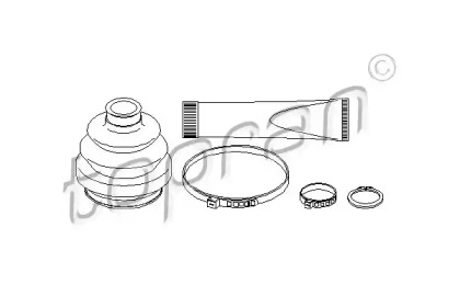 Комплект пыльника TOPRAN 202 436