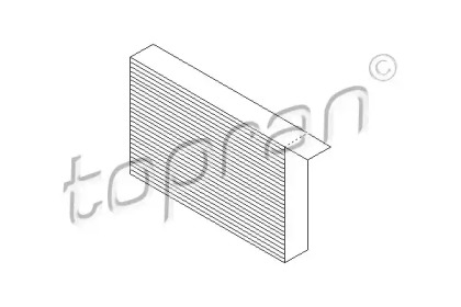 Фильтр TOPRAN 207 480