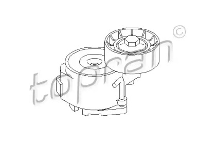 Ролик TOPRAN 206 991