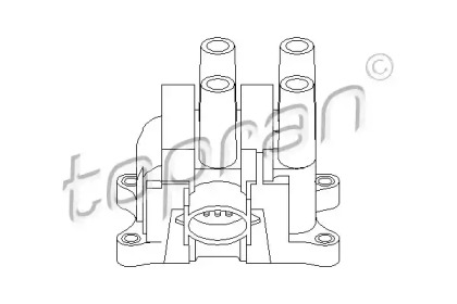 Катушка зажигания TOPRAN 302 104
