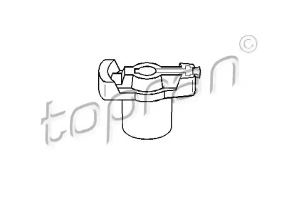 Бегунок распределителя зажигания TOPRAN 300 124