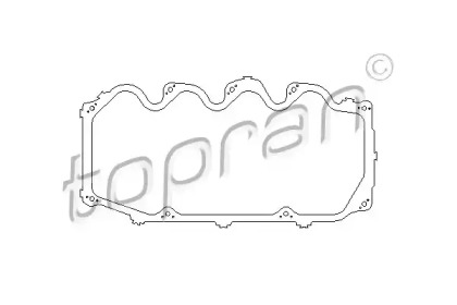 Прокладка, крышка головки цилиндра TOPRAN 300 156