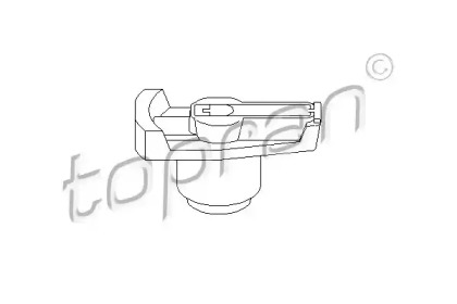 Бегунок распределителя зажигания TOPRAN 400 669