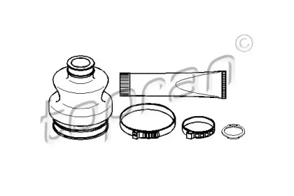 Комплект пыльника TOPRAN 401 236