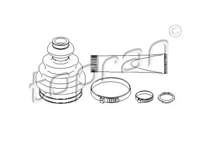 Комплект пыльника TOPRAN 401 235