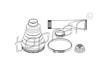 Комплект пыльника TOPRAN 401 742