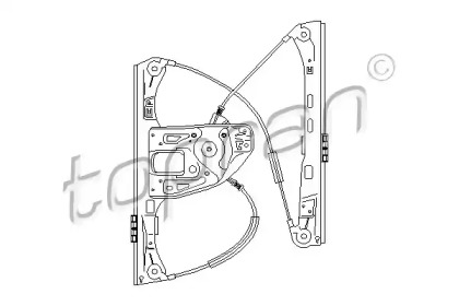 Подъемное устройство для окон TOPRAN 401 852
