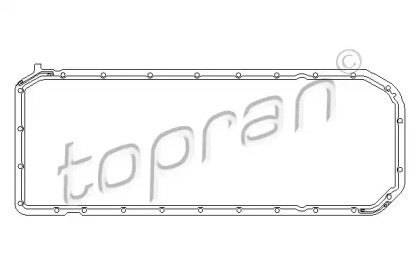 Прокладка, масляный поддон TOPRAN 500 775