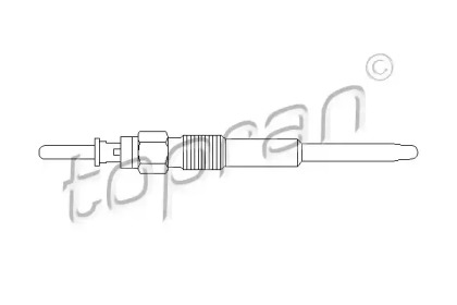 Свеча накаливания TOPRAN 500 640