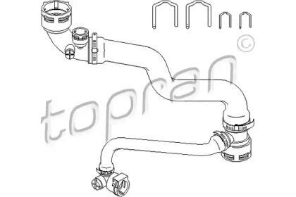 Шлангопровод TOPRAN 501 578