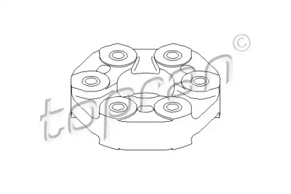 Шарнир TOPRAN 500 292