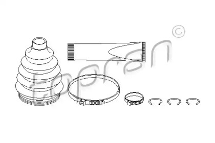 Комплект пыльника TOPRAN 501 433