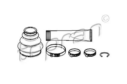 Комплект пыльника TOPRAN 500 585