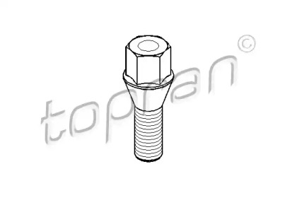 Болт TOPRAN 501 536