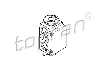 Расширительный клапан, кондиционер TOPRAN 501 546