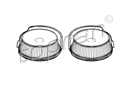 Фильтр, воздух во внутренном пространстве TOPRAN 501 186