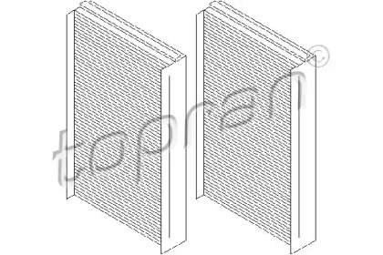 Фильтр TOPRAN 500 670