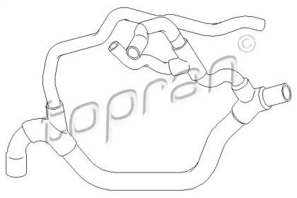 Шлангопровод TOPRAN 700 509