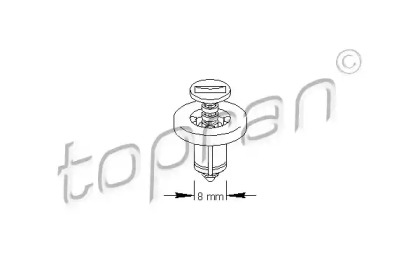 Заклепка TOPRAN 700 595