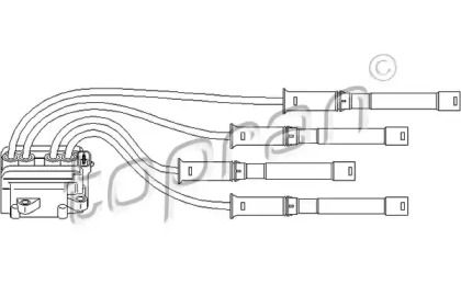 Катушка зажигания TOPRAN 700 471