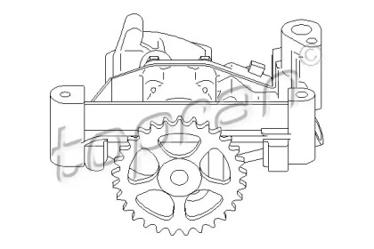 Масляный насос TOPRAN 721 213
