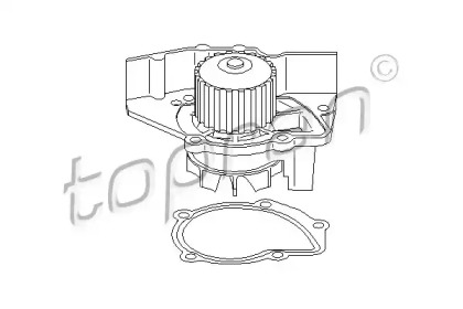 Водяной насос TOPRAN 720 163
