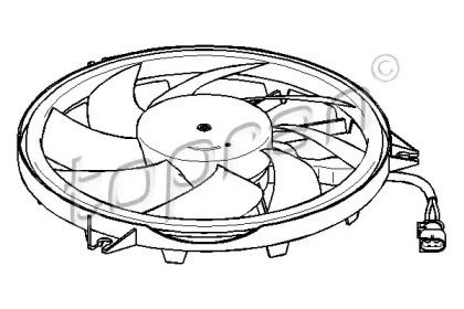 Вентилятор TOPRAN 721 533