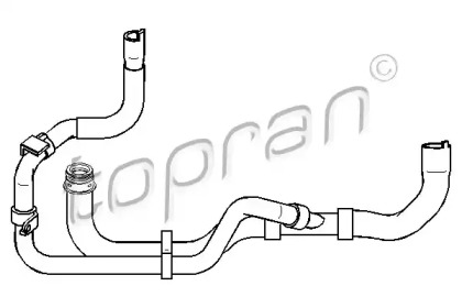 Шлангопровод TOPRAN 721 834