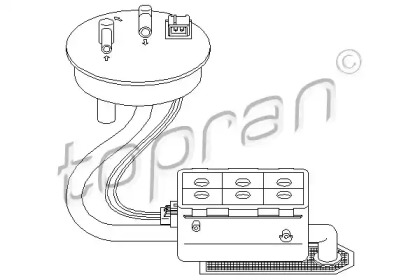 Элемент системы питания TOPRAN 721 471