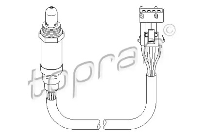 Датчик TOPRAN 721 855